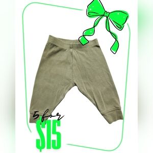Cloud Island Olive Green Kids Joggers